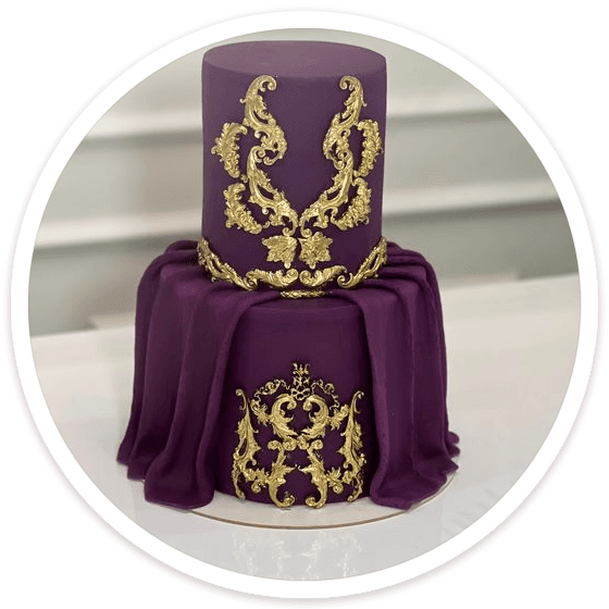 Royal Purple & Gold